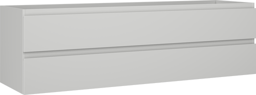 Mexen Orio Badezimmerschrank für Waschbecken 160 cm, 2 Schubladen, grau matt - 91A10-16047-2-BFF62
