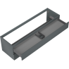 Mexen Orio Badezimmer-Waschtischunterschrank 160 cm, 2 Schubladen, matt Graphit - 91A10-16047-2-BFF66
