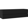 Mexen Orio Badezimmerschrank unter Waschbecken 160 cm, 2 Schubladen, schwarz matt - 91A10-16047-2-BFF71
