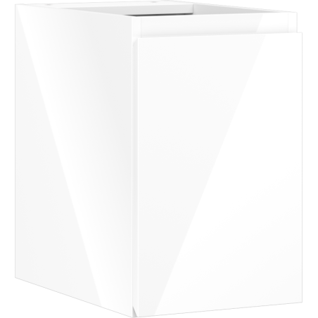Mexen Orio Badezimmerunterschrank 30 cm, 1 Tür, weiß Hochglanz - 91A11-03047-1-BF00