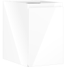 Mexen Orio Badezimmerunterschrank 30 cm, 1 Tür, weiß Hochglanz - 91A11-03047-1-BF00
