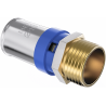 Mexen PEX-P Pressfitting, verpressbare PEX-Reduzierung 20 x 3/4 GZ - W97123-2034M-00
