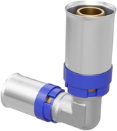 Mexen PEX-P Reduzierwinkel Pressfitting, pressbar PEX 25 x 20 - W97125-2520-00
