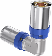 Mexen PEX-P Pressfitting-Winkel, gepresst PEX 32 x 32 - W97124-3232-00