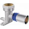 Mexen PEX-P Wandmontage-Klemmwinkel mit Lasche, pressbar PEX 16 x 1/2 Innengewinde - W97128-1612F-00