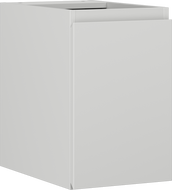 Mexen Orio Badezimmerschrank unter Waschbecken 30 cm, 1 Tür, grau matt - 91A11-03047-1-BF62