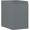 Mexen Orio Badezimmerunterschrank 30 cm, 1 Tür, grafit matt - 91A11-03047-1-BF66