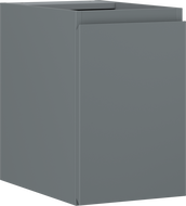 Mexen Orio Badezimmerunterschrank 30 cm, 1 Tür, grafit matt - 91A11-03047-1-BF66