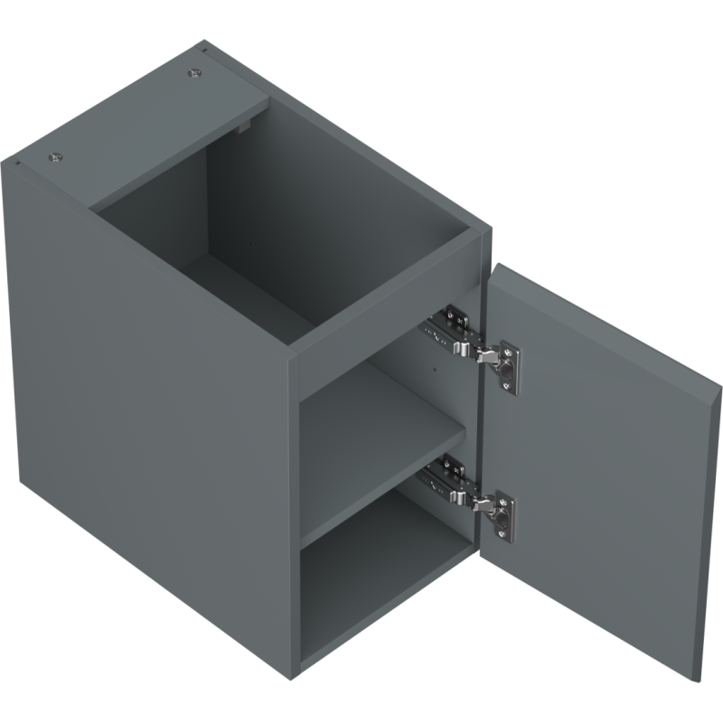 Mexen Orio Badezimmerunterschrank 30 cm, 1 Tür, grafit matt - 91A11-03047-1-BF66