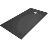 Mexen Stone+ rechteckige Duschwanne aus Verbundwerkstoff 160 x 70 cm, Anthrazit - 44717016