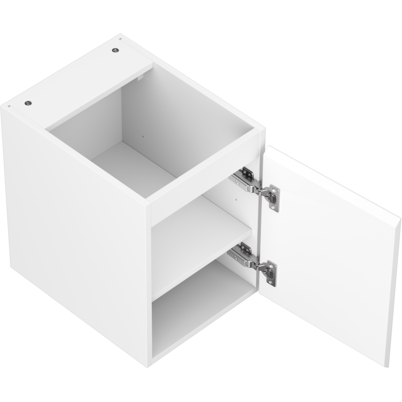 Mexen Orio Badezimmerunterschrank 35 cm, 1 Tür, weiß matt - 91A11-03547-1-BF01