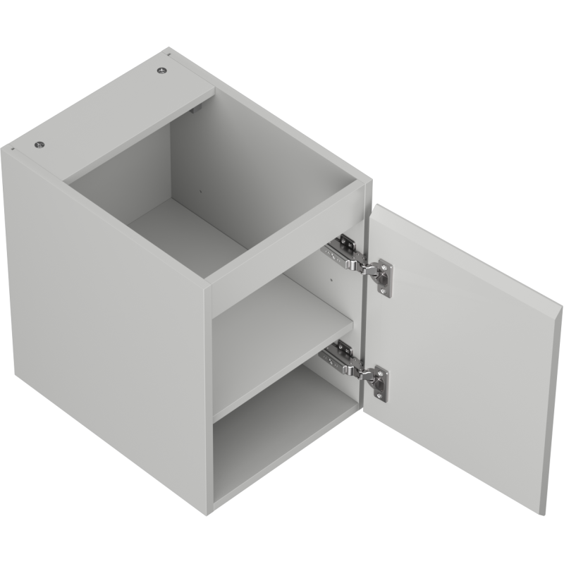 Mexen Orio 35 cm Badezimmerunterschrank, 1 Tür, grau matt - 91A11-03547-1-BF62