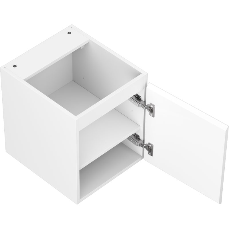 Mexen Orio Badezimmerschrank unter Waschtisch 40 cm, 1 Tür, weiß matt - 91A11-04047-1-BF01