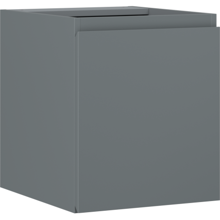 Mexen Orio Badezimmerschrank unter Waschbecken 40 cm, 1 Tür, Graphit matt - 91A11-04047-1-BF66