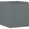 Mexen Orio Badezimmerschrank unter Waschbecken 40 cm, 1 Tür, Graphit matt - 91A11-04047-1-BF66