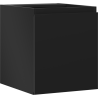 Mexen Orio Badezimmerschrank unter dem Waschbecken 40 cm, 1 Tür, schwarz matt - 91A11-04047-1-BF71