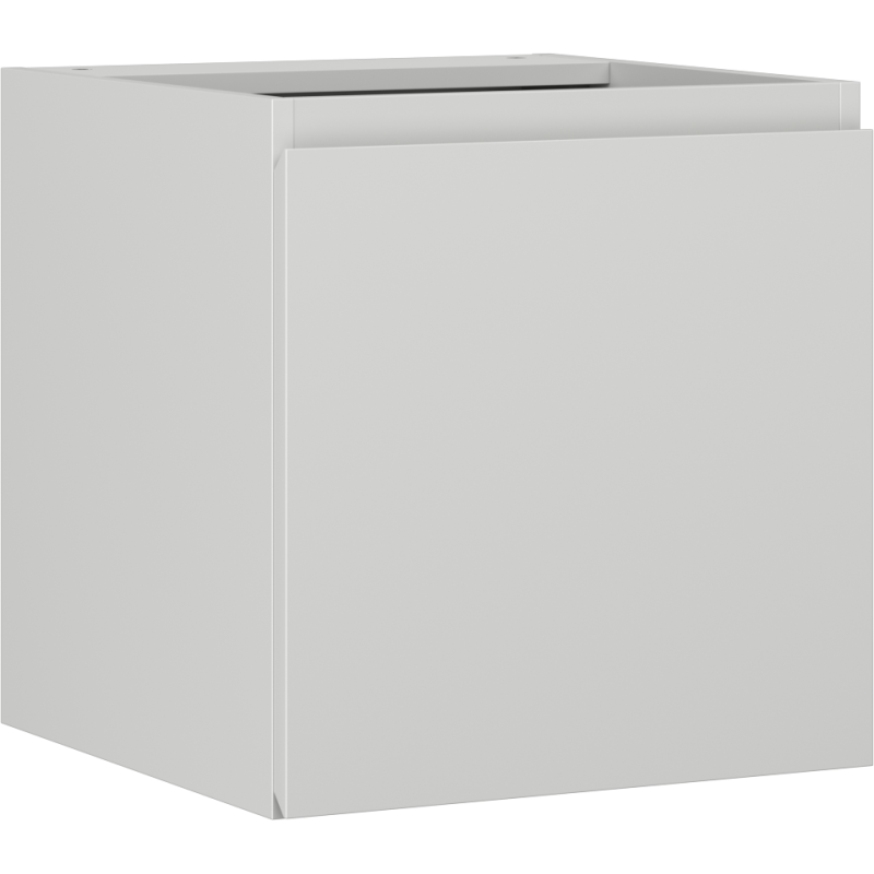 Mexen Orio Badezimmerschrank Unterwaschbecken 45 cm, 1 Tür, graues Matt - 91A11-04547-1-BF62
