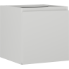 Mexen Orio Badezimmerschrank Unterwaschbecken 45 cm, 1 Tür, graues Matt - 91A11-04547-1-BF62