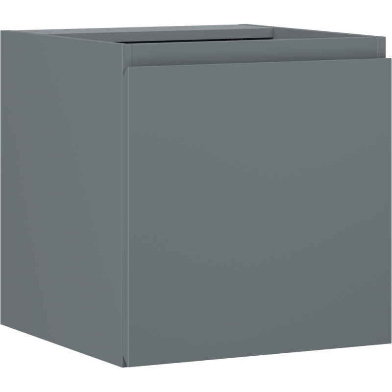 Mexen Orio Badezimmerschrank unter dem Waschbecken 45 cm, 1 Tür, mattes Graphit - 91A11-04547-1-BF66