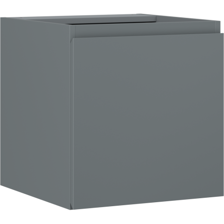 Mexen Orio Badezimmerschrank unter dem Waschbecken 45 cm, 1 Tür, mattes Graphit - 91A11-04547-1-BF66