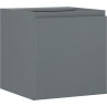Mexen Orio Badezimmerschrank unter dem Waschbecken 45 cm, 1 Tür, mattes Graphit - 91A11-04547-1-BF66