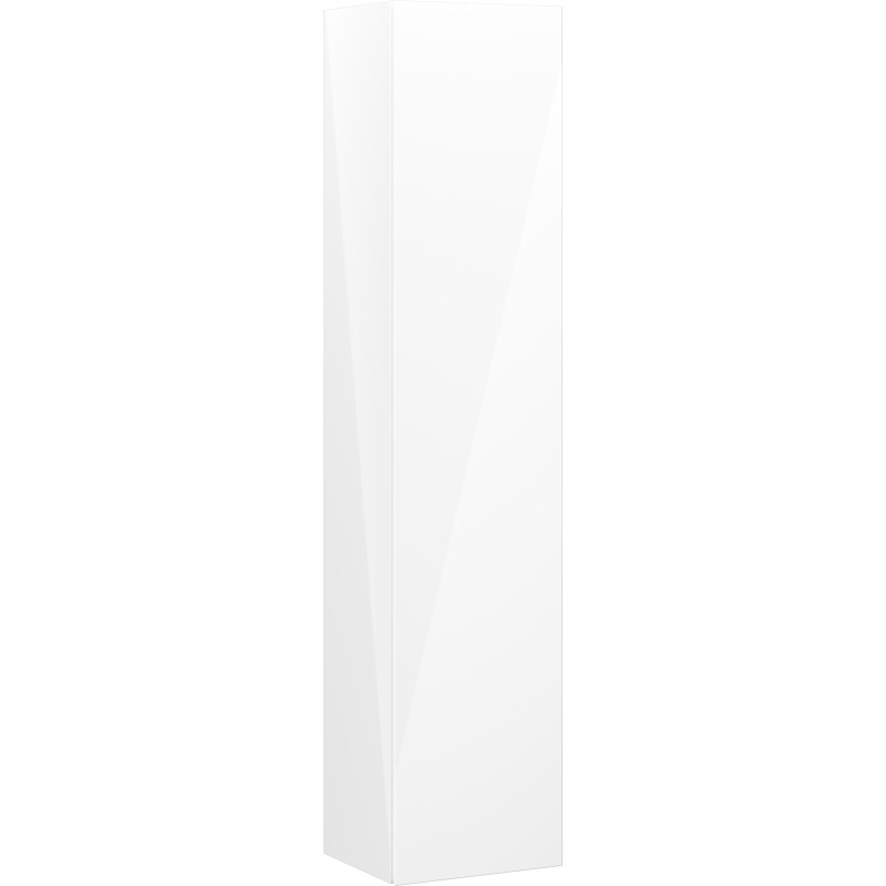 Mexen Orio Badezimmerschrank 35 cm, 1 Tür, weiß glänzend - 91A11-03016-1-BF00