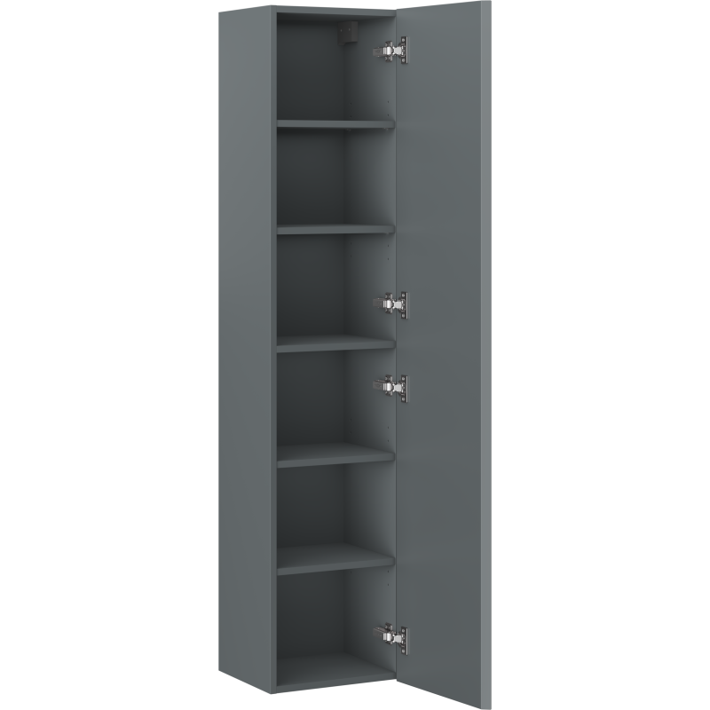 Mexen Orio Badschrank 35 cm, 1 Tür, Graphit matt - 91A11-03016-1-BF66