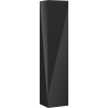 Mexen Orio Badezimmerhochschrank 35 cm, 1 Tür, schwarz glänzend - 91A11-03016-1-BF70