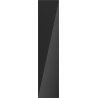 Mexen Orio Badezimmerhochschrank 35 cm, 1 Tür, schwarz glänzend - 91A11-03016-1-BF70