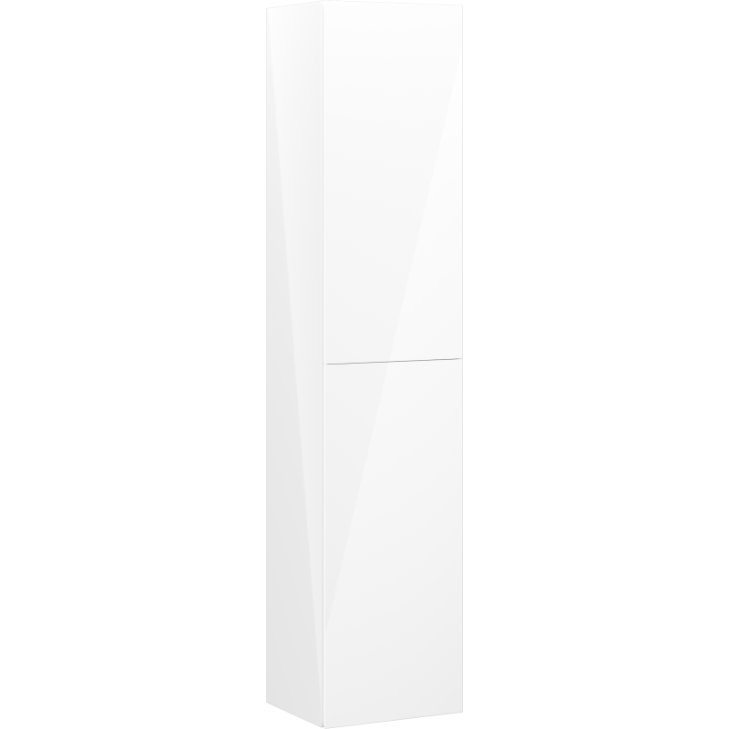 Mexen Orio Badschrank 35 cm, 2 Türen, weiß glänzend - 91A11-03016-2-BF00
