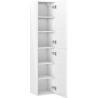 Mexen Orio Badschrank 35 cm, 2 Türen, weiß glänzend - 91A11-03016-2-BF00