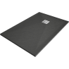 Mexen Stone+ Rechteckige Duschwanne aus Verbundmaterial 90 x 80 cm, Anthrazit - 44718090