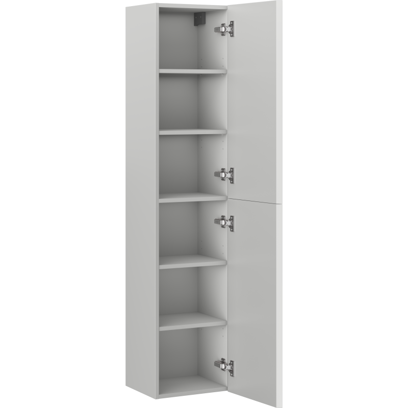 Mexen Orio Badhochschrank 35 cm, 2 Türen, graues Matt - 91A11-03016-2-BF62