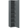 Mexen Orio Badhochschrank 35 cm, 2 Türen, Graphit Matt - 91A11-03016-2-BF66