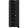 Mexen Orio Badschrank 35 cm, 2 Türen, Schwarz Matt - 91A11-03016-2-BF71