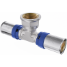 Mexen PEX-P Pressfitting-T-Stück, verpresst PEX 20 x 1/2 IG x 20 - W97132-2012F20-00
