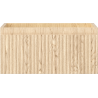 Mexen Rivel Badezimmerschrank für Waschbecken 50 cm, 1 Schublade, geriffelt, Eiche - 91A20-05023-1-BF81