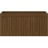 Mexen Rivel Badezimmerunterschrank 50 cm, 1 Schublade, gerillt, Nussbaum - 91A20-05023-1-BF86