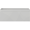 Mexen Rivel Badezimmerschrank 60 cm, 1 Schublade, geriffelt, grau matt - 91A20-06023-1-BF62