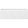 Mexen Rivel Badezimmerschrank für Waschtisch 70 cm, 1 Schublade, gerillt, weiß matt - 91A20-07023-1-BF01