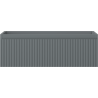 Mexen Rivel Badezimmerunterschrank 70 cm, 1 Schublade, geriffelt, Graphit matt - 91A20-07023-1-BF66