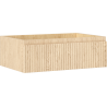 Mexen Rivel Badezimmerschrank für Waschtisch 70 cm, 1 Schublade, gerillt, Eiche - 91A20-07023-1-BF81