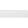 Mexen Rivel Badezimmerschrank 100 cm, 1 Schublade, gerillt, weiß matt - 91A20-10023-1-BF01