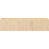 Mexen Rivel Badezimmerschrank unter dem Waschbecken 100 cm, 1 Schublade, geriffelt, Eiche - 91A20-10023-1-BF81