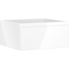 Mexen Orio Badezimmer-Unterschrank 50 cm, 1 Schublade, weiß glänzend - 91A10-05023-1-BF00