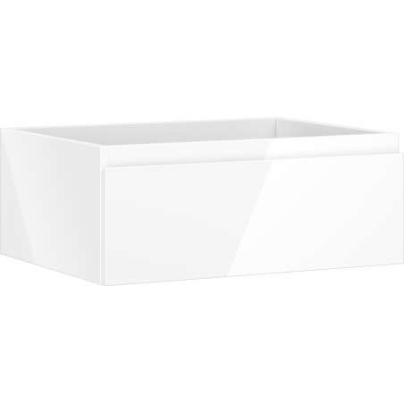 Mexen Orio Badezimmerschrank für Waschbecken 60 cm, 1 Schublade, weiß glänzend - 91A10-06023-1-BF00