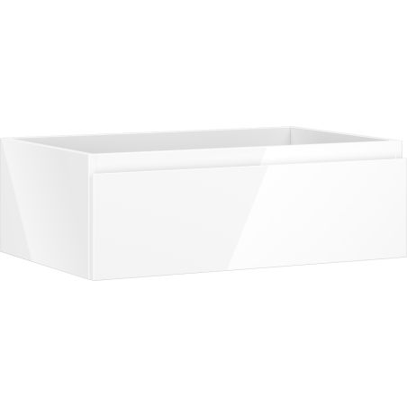 Mexen Orio Badezimmerschrank unter Waschbecken 70 cm, 1 Schublade, weiß glänzend - 91A10-07023-1-BF00