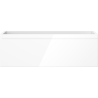Mexen Orio Badezimmerschrank unter Waschbecken 70 cm, 1 Schublade, weiß glänzend - 91A10-07023-1-BF00