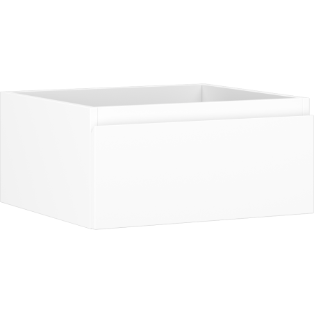 Mexen Orio Badezimmerschrank für Waschbecken 50 cm, 1 Schublade, weiß matt- 91A10-05023-1-BF01