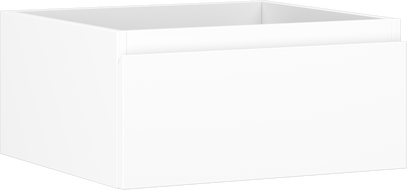 Mexen Orio Badezimmerschrank für Waschbecken 50 cm, 1 Schublade, weiß matt- 91A10-05023-1-BF01